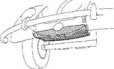 VAN WEZEL 580167 -  Держатель запасного колеса